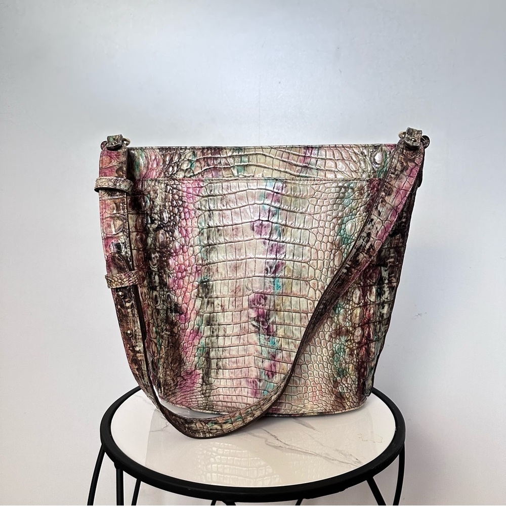 Brahmin Quinn Amethyst Melbourne Shoulder Bag - Picture 2 of 8